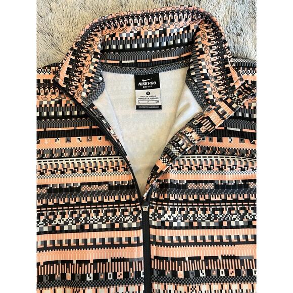 Nike Pro Womens Dri-Fit 1/2 Zip Jacket Size S Activewear Performance Sport‎ Yoga - Picture 5 of 11